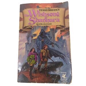 Wishsong of Shannara Terry Brooks 1985 First Edition Fantasy Del Rey